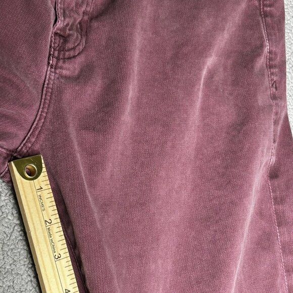 AG Adriano Goldschmied Everett Jeans Mens 34x31 Mauve Slim Straight Stretch - Picture 11 of 13